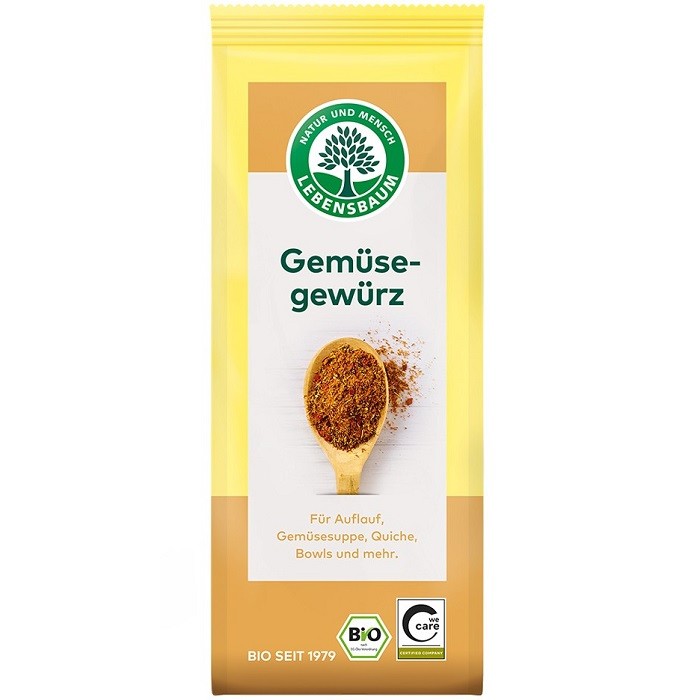 Condiment pentru legume bio 60g Lebensbaum