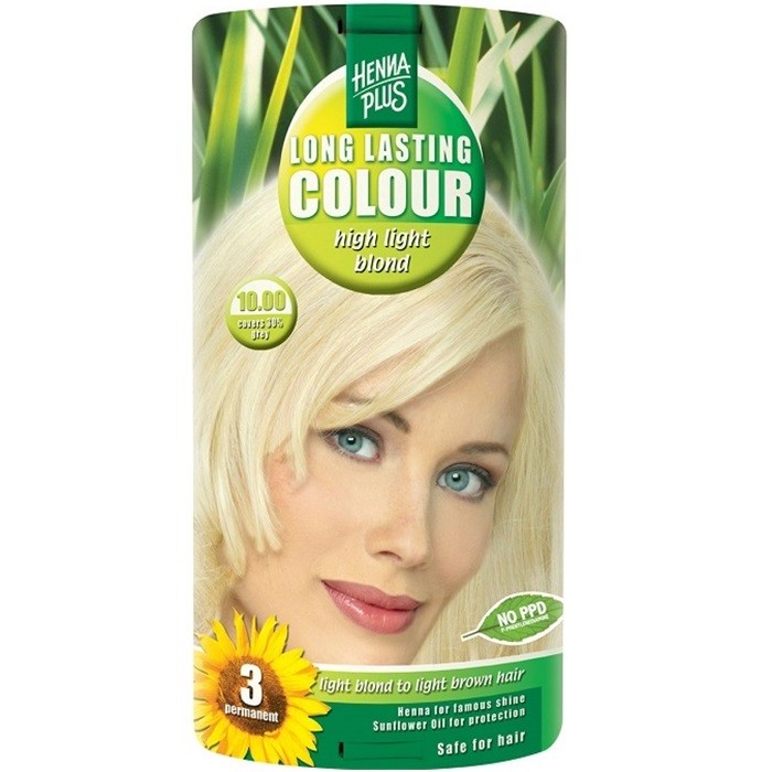 Vopsea de par Long Lasting Colour High Light Blond 10.00 HennaPlus