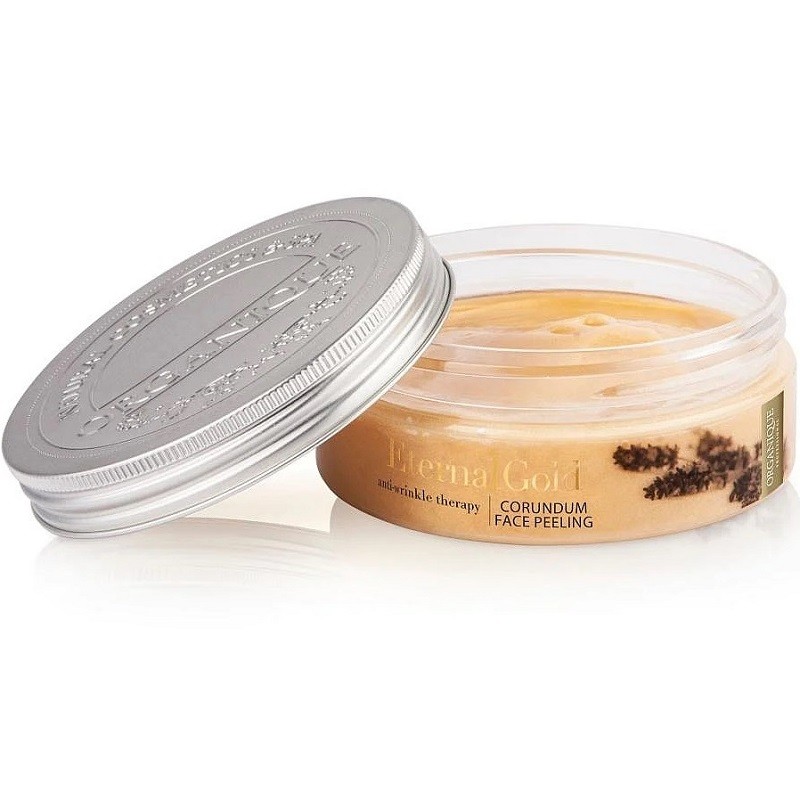 Exfoliant facial cu aur Eternal Gold 200ml Organique