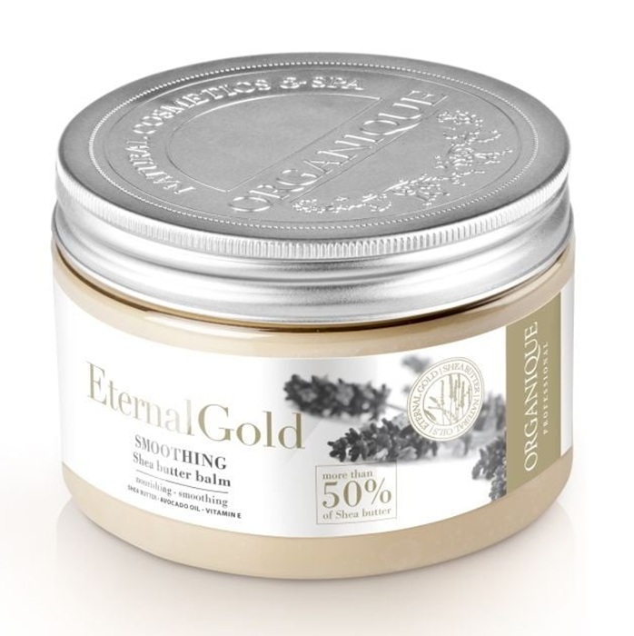 Balsam de corp cu aur si unt de shea Eternal Gold 450ml Organique