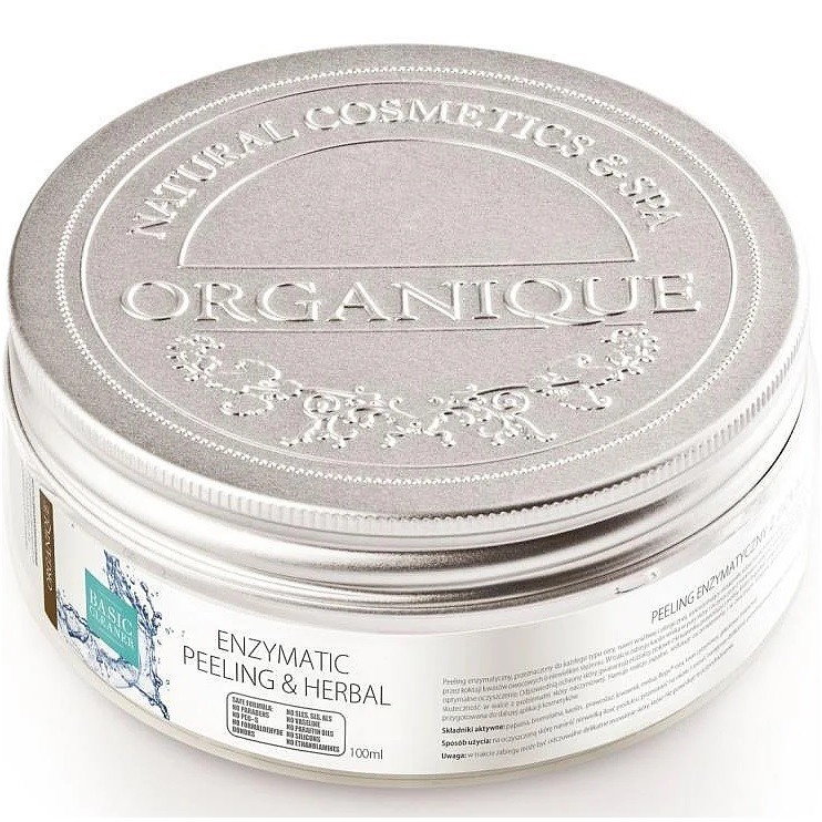 Exfoliant facial enzimatic pe baza de plante 100ml Organique