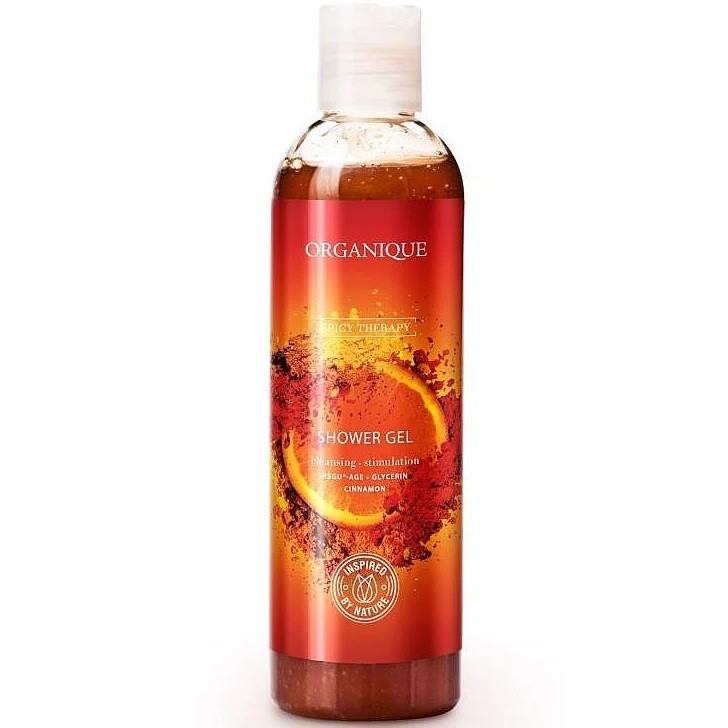 Gel de dus cu scortisoara si portocale 250ml Organique