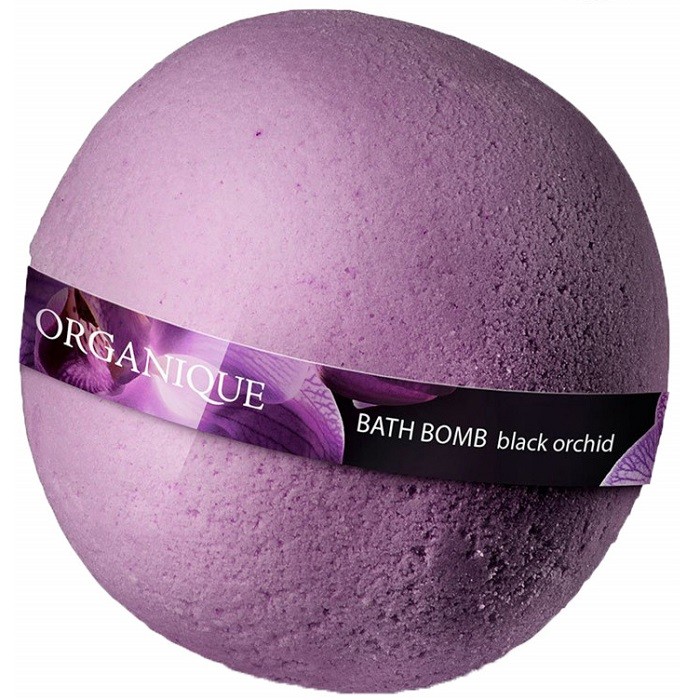 Bila efervescenta de baie cu orhidee neagra 170g Organique