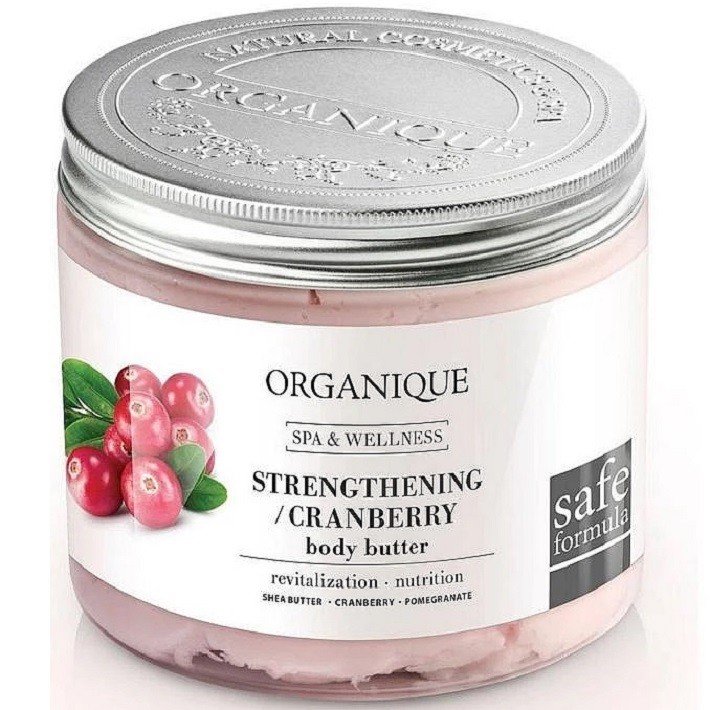 Unt de corp cu merisoare si rodie 200ml Organique
