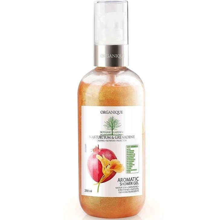 Gel de dus cu nasturel si rodie 250ml Organique