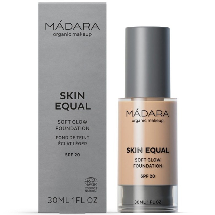 Fond de ten soft glow SPF20 Skin Equal 20 Ivory 30ml Madara
