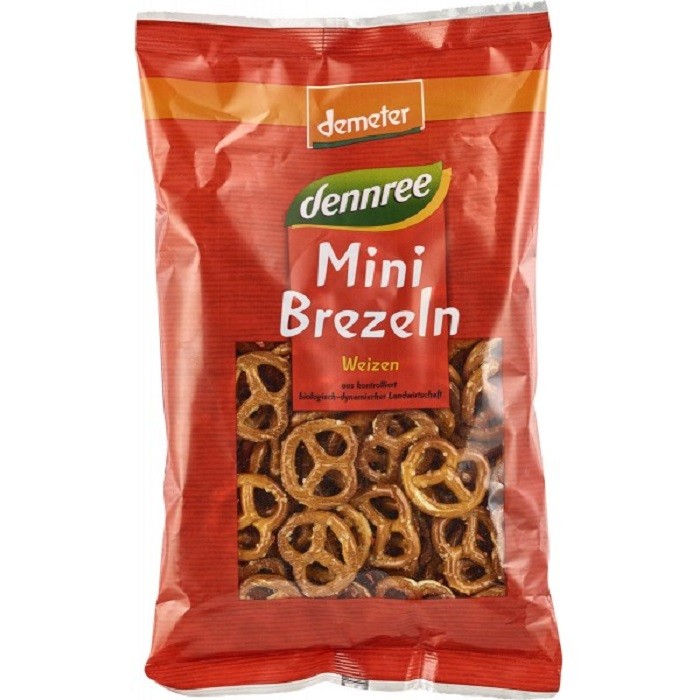 Mini covrigei din grau bio Demeter 150g Dennree