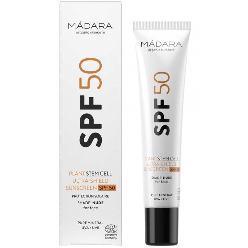 Crema de soare pentru fata SPF50 Ultra Shield 40ml Madara Organic