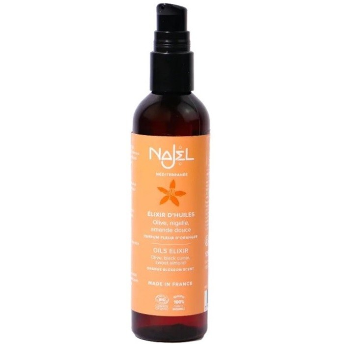 Elixir cu 3 uleiuri bio pentru ten, par, corp 125ml Najel