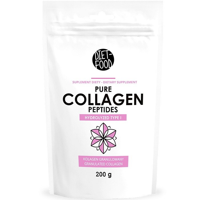 Colagen instant premium granulat, natural 200g Diet Food