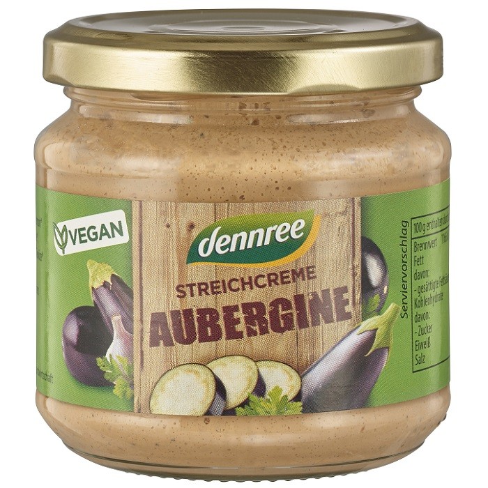 Crema tartinabila cu vinete bio 180g Dennree