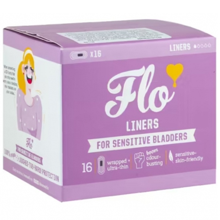 Absorbante zilnice incontinenta urinara cu carbune activ 16 buc Flo