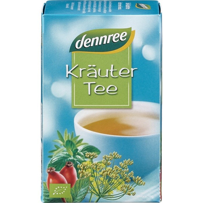 Ceai din plante bio 20 pliculete Dennree