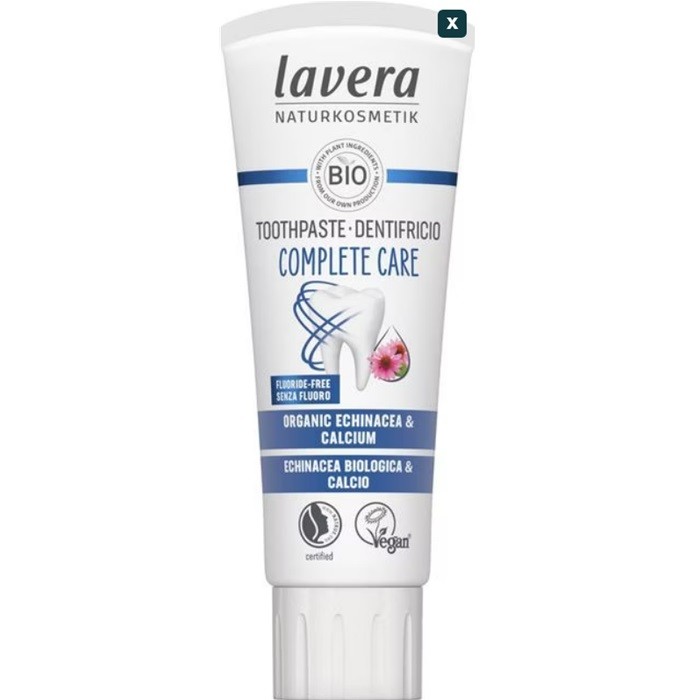 Pasta de dinti bio Complete Care, fara fluor 75ml Lavera