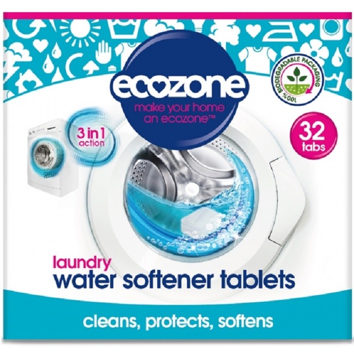 Tablete anticalcar 3 in 1 pt masina de spalat rufe 32 buc Ecozone