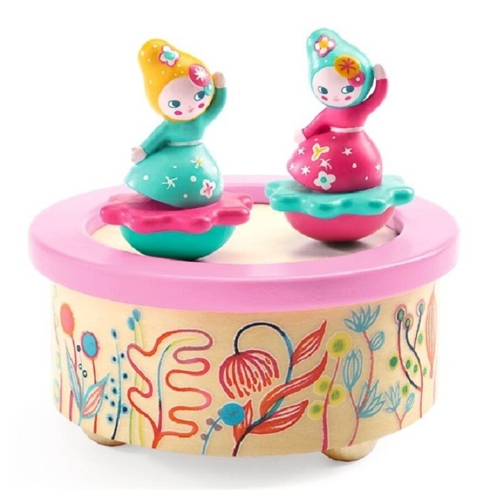 Cutie muzicala magnetica Flori Djeco, de la 1 an