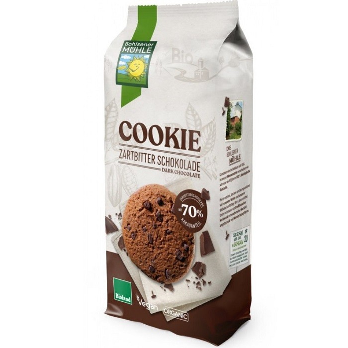 Biscuiti cu ciocolata bio 175g Bohlsener Muehle