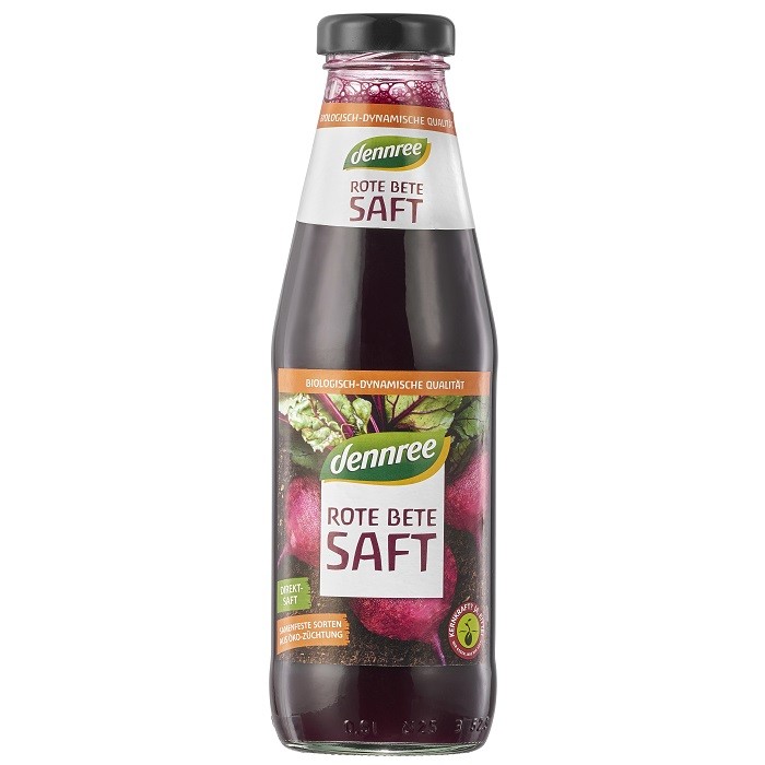 Suc de sfecla rosie bio cu acerola 500ml Dennree