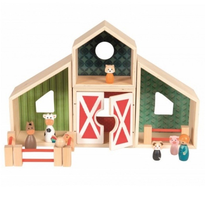 Ferma modular cu accesorii si figurine, Egmont