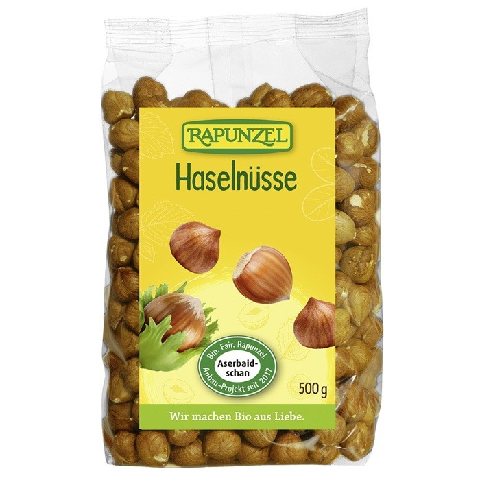 Alune de padure bio 500g Rapunzel