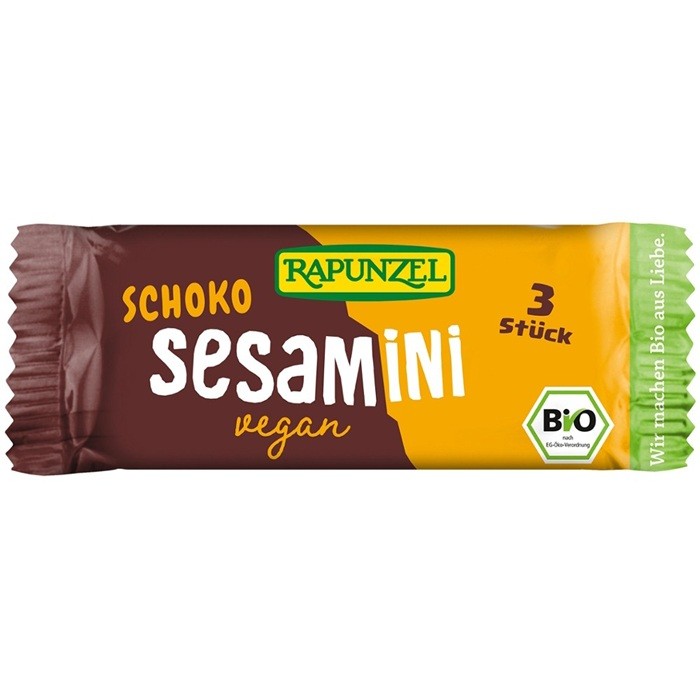 Batoane de susan cu ciocolata bio 27g Rapunzel