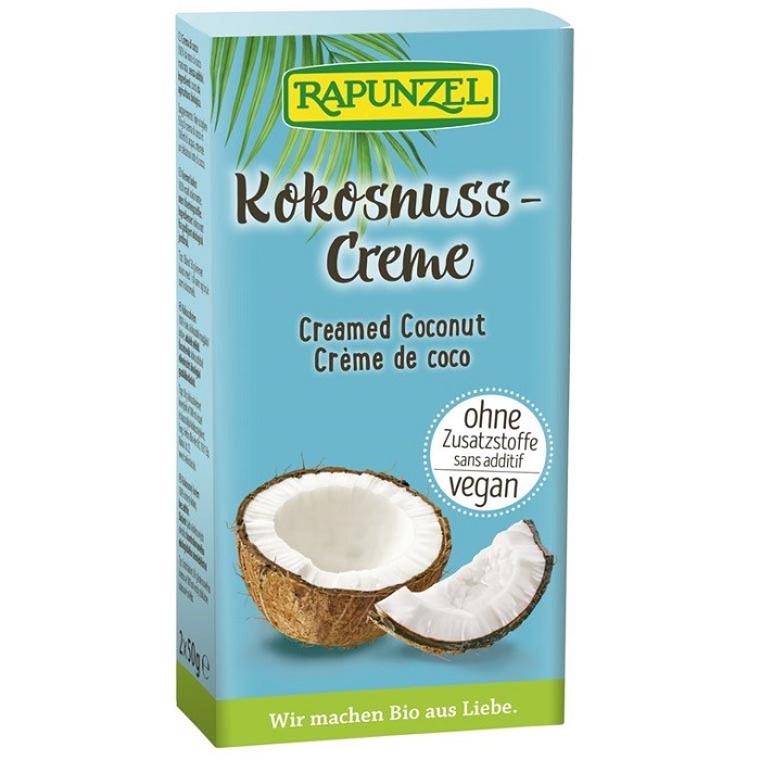 Crema de cocos bio vegan 100g Rapunzel