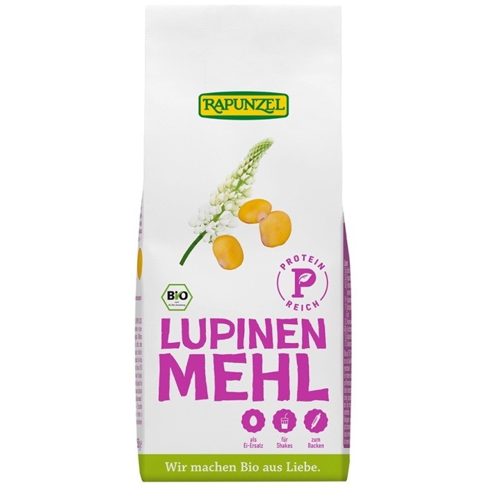 Faina de lupin bio, fara gluten 250g Rapunzel