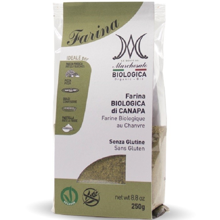 Faina de canepa bio, fara gluten 250g Marchesato