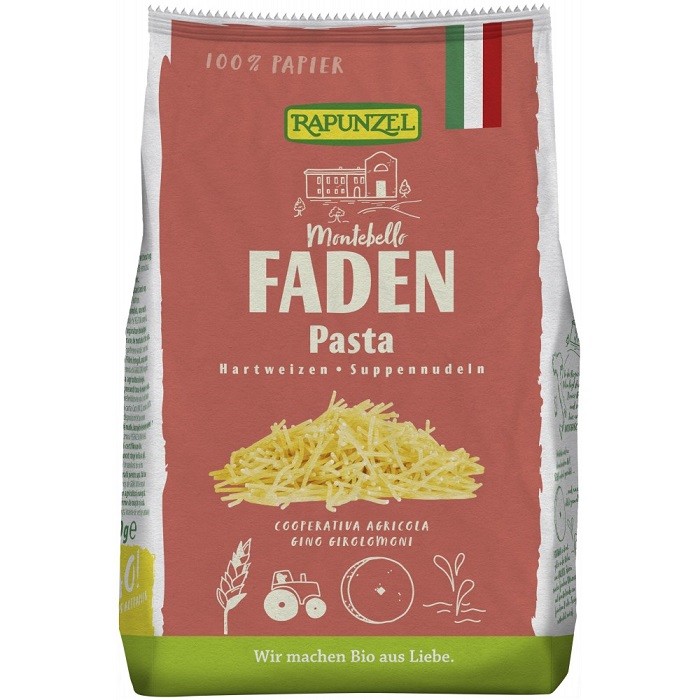 Fidea Semola din grau bio 250g Rapunzel