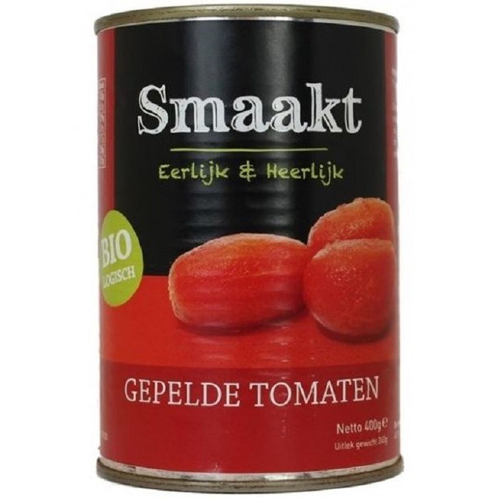 Rosii decojite bio 400g Smaakt