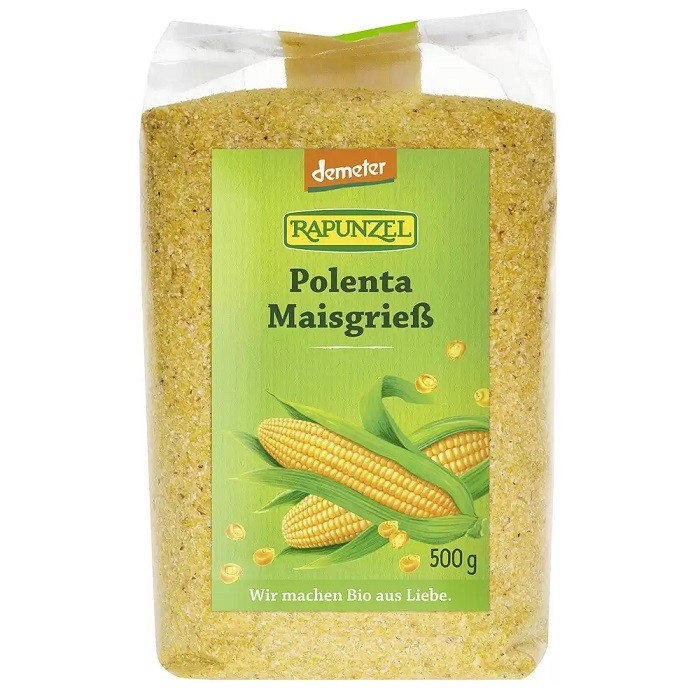 Gris de porumb pentru mamaliga bio Demeter 500g Rapunzel