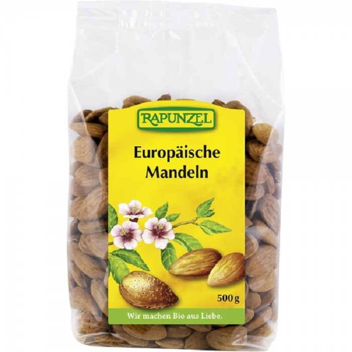 Migdale europene bio 500g Rapunzel