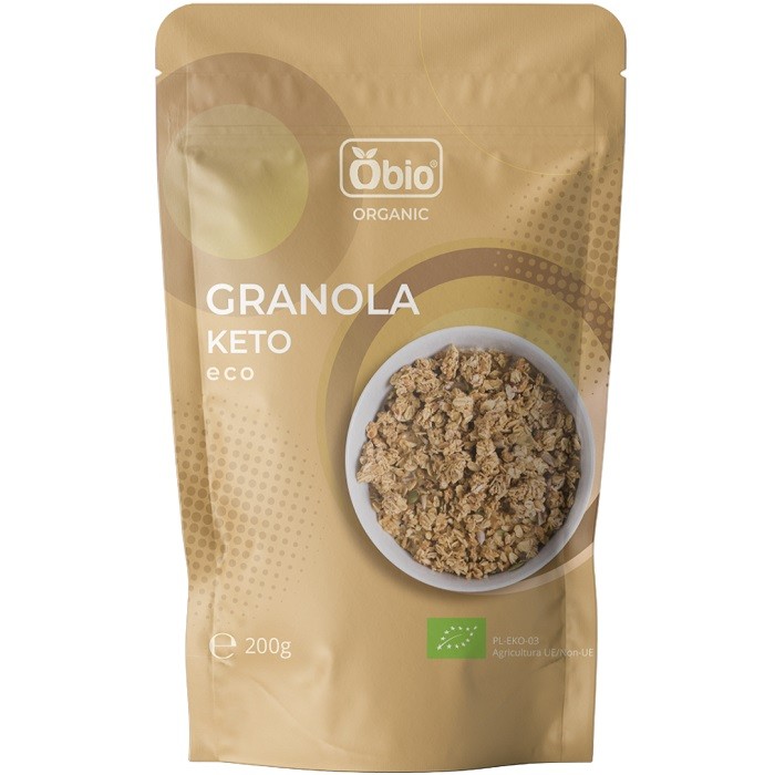 Granola keto bio 200g Obio