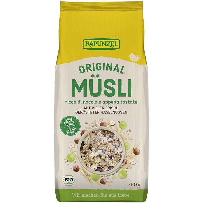 Musli original bio 750g Rapunzel