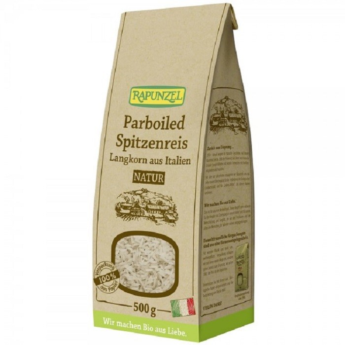 Orez prefiert integral cu bob lung bio 500g Rapunzel