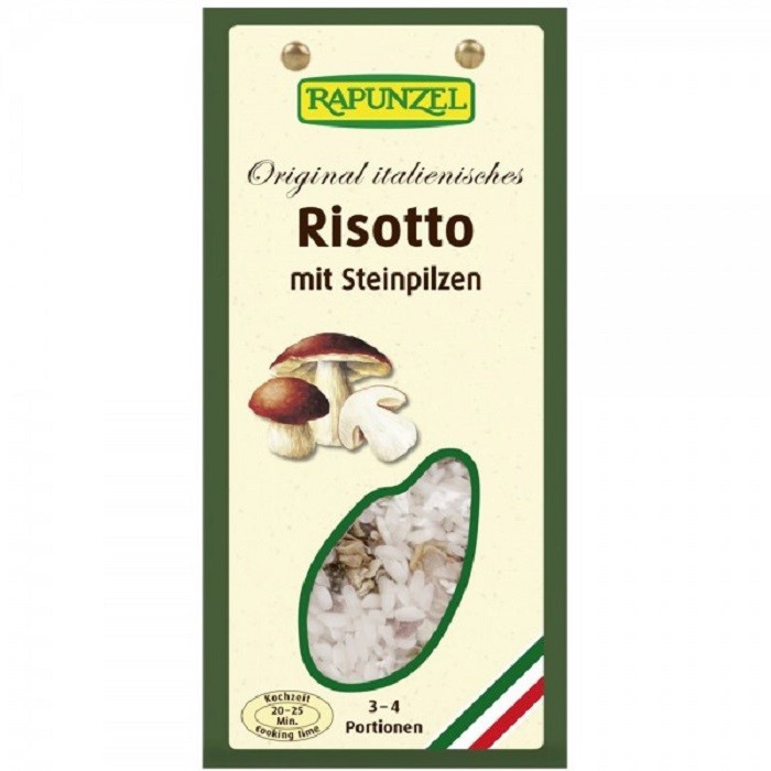 Orez Risotto cu ciuperci bio 250g Rapunzel