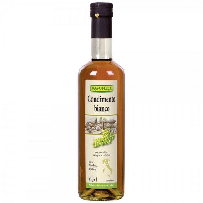 Otet balsamic bianco condimento 500ml Rapunzel