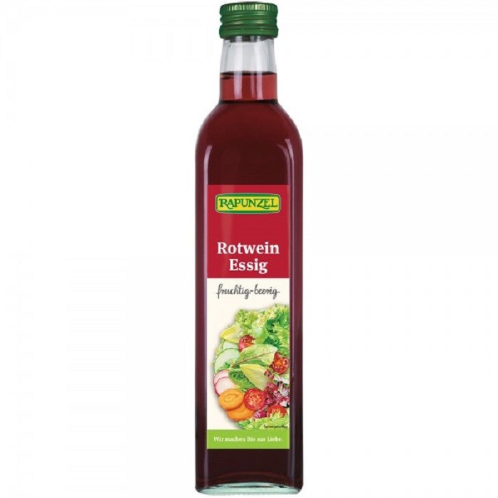 Otet de vin rosu bio 500ml Rapunzel