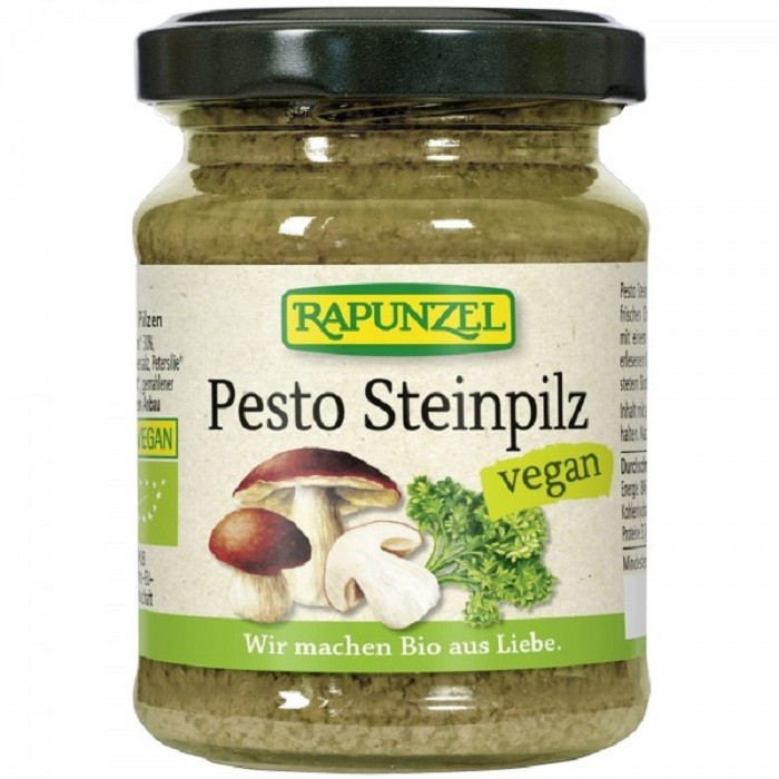 Pesto bio cu hribi si ciuperci champignon 130g Rapunzel