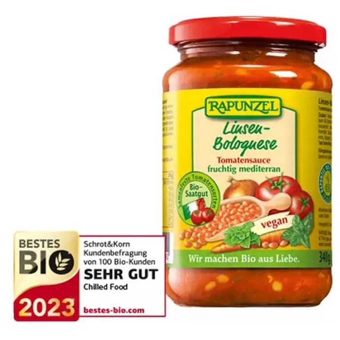 Sos de tomate Bolognese bio vegan 340g Rapunzel