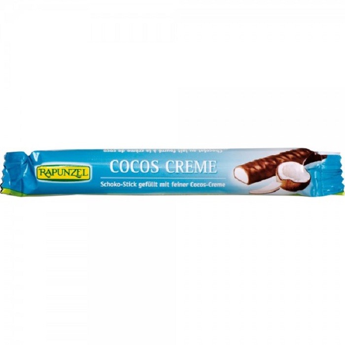 Stick de ciocolata cu crema de cocos bio 22g Rapunzel