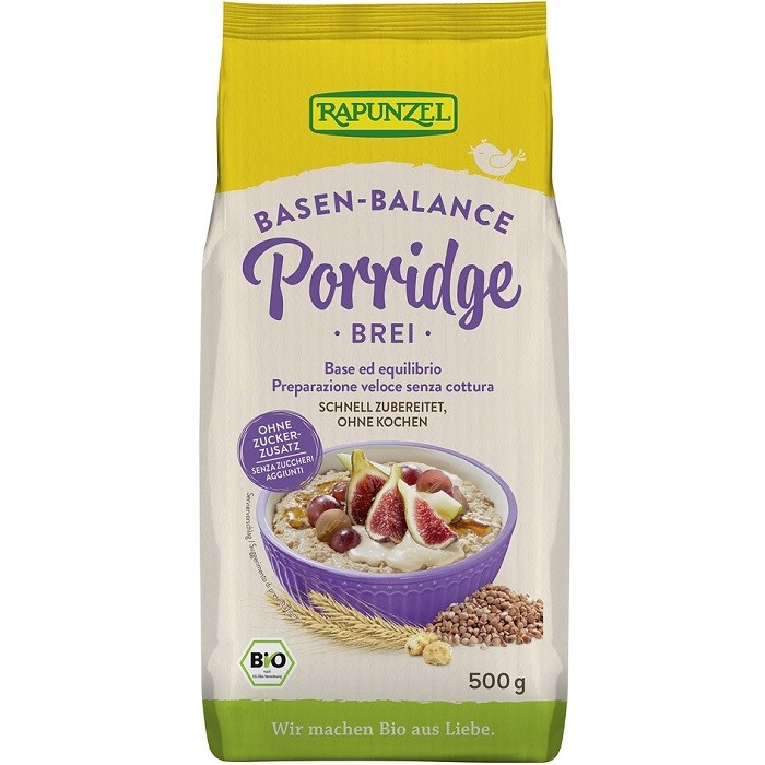 Terci (Porridge) Basic bio pentru micul dejun 500g Rapunzel