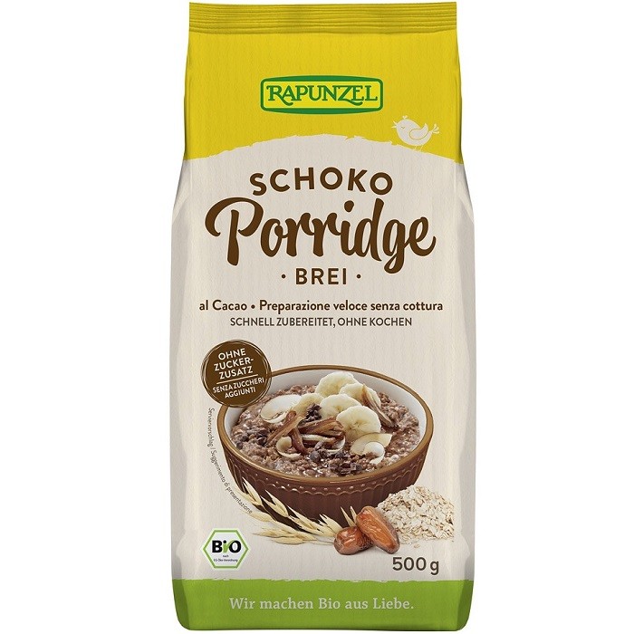 Terci (Porridge) de cereale cu cacao bio 500g Rapunzel