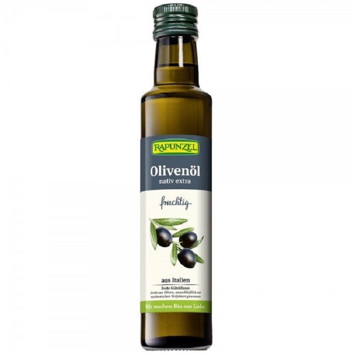 Ulei de masline extravirgin bio, presat la rece 250ml Rapunzel