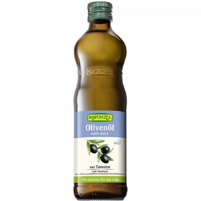 Ulei de masline extravirgin fin bio, presat la rece 500ml Rapunzel