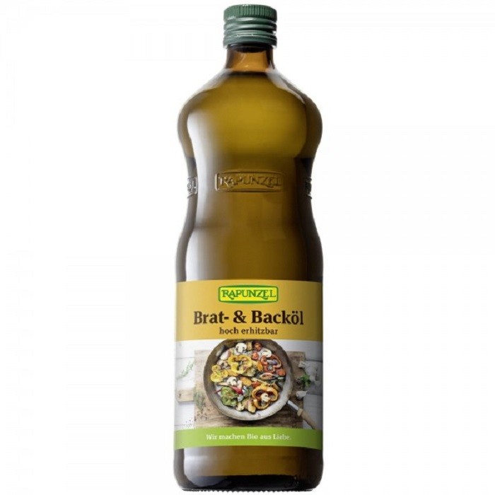 Ulei pentru copt si prajit bio 1 litru Rapunzel