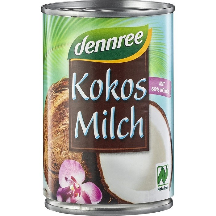 Bautura de cocos 60% bio 400ml Dennree