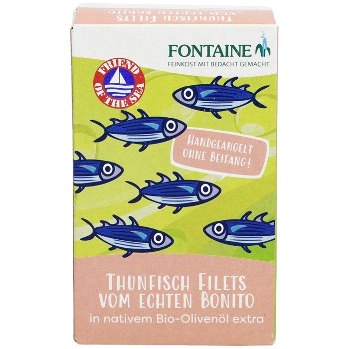 File de ton in ulei bio de masline 120g Fontaine