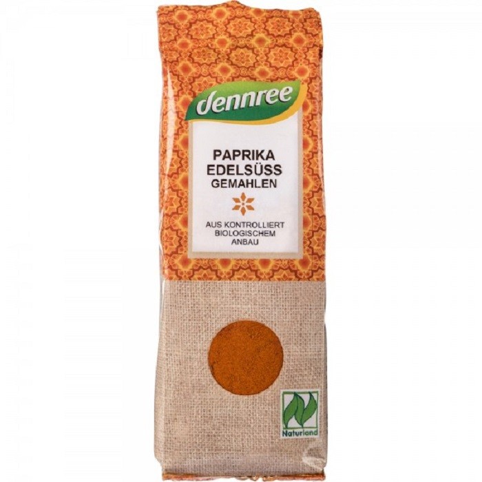 Boia de ardei dulce bio 70g Dennree