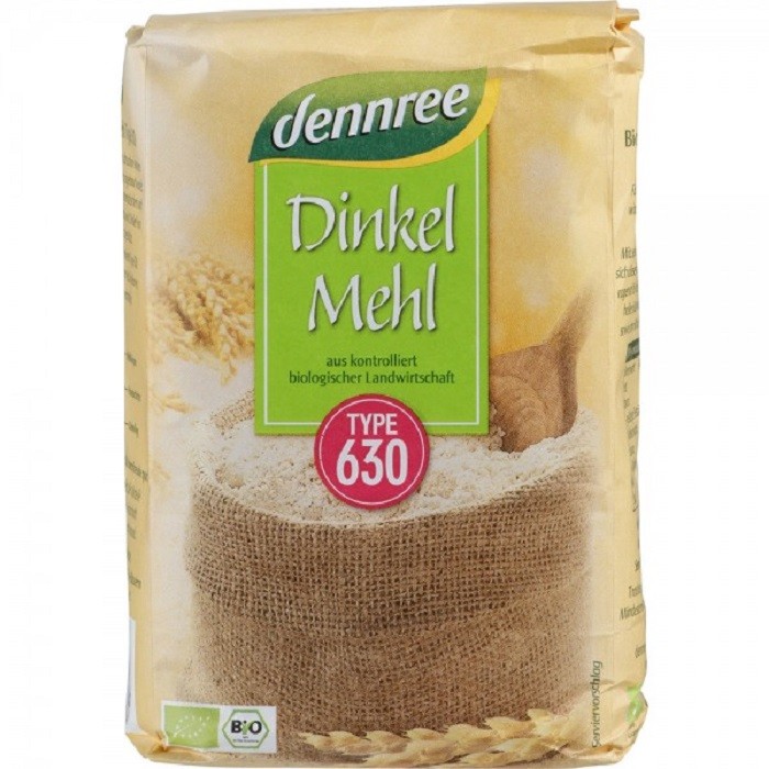 Faina de spelta tip 630 bio 1 Kg Dennree